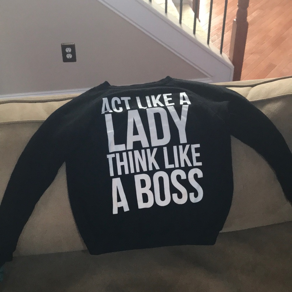 Black long sleeve shirt
